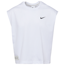 Men's - Nike Seersucker 5" Volley Short  - White/White