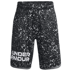 Boys' Grade School - Under Armour Stunt T-Shirt - Black Speckle