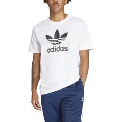 Men's - adidas Originals Trefoil T-Shirt - Black/White