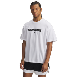 Men's - Under Armour Unstoppable T-Shirt  - White/Black