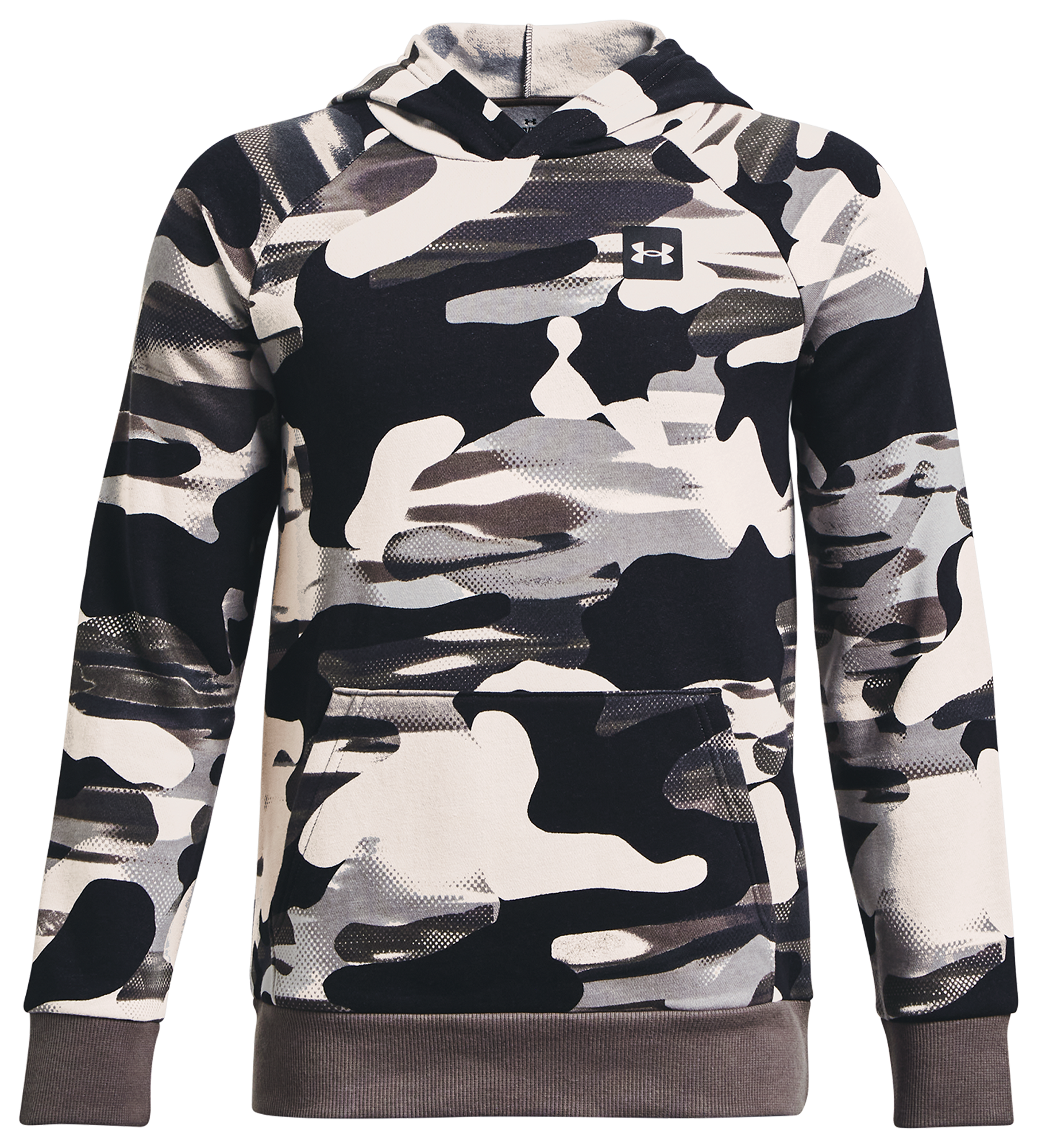 Under armour shop camo hoodie boys