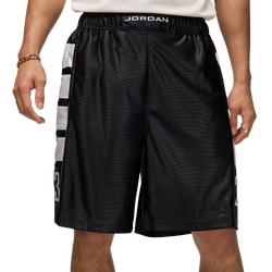 Men's - Jordan Essentials Cat Scratch Shorts  - Black/White