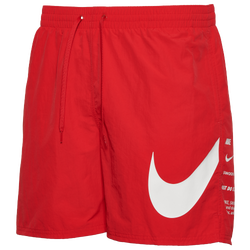 Men's - Nike Specs 7" Volley Shorts  - University Red/White