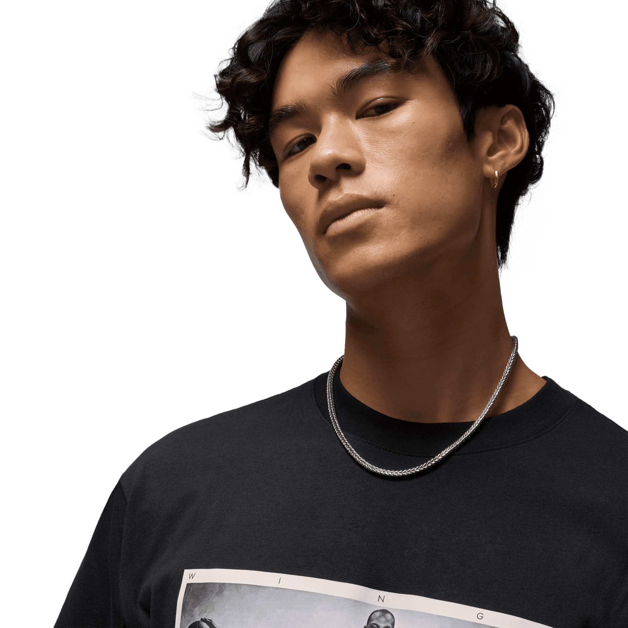 Jordan NC Wings Photo Short Sleeve Crew