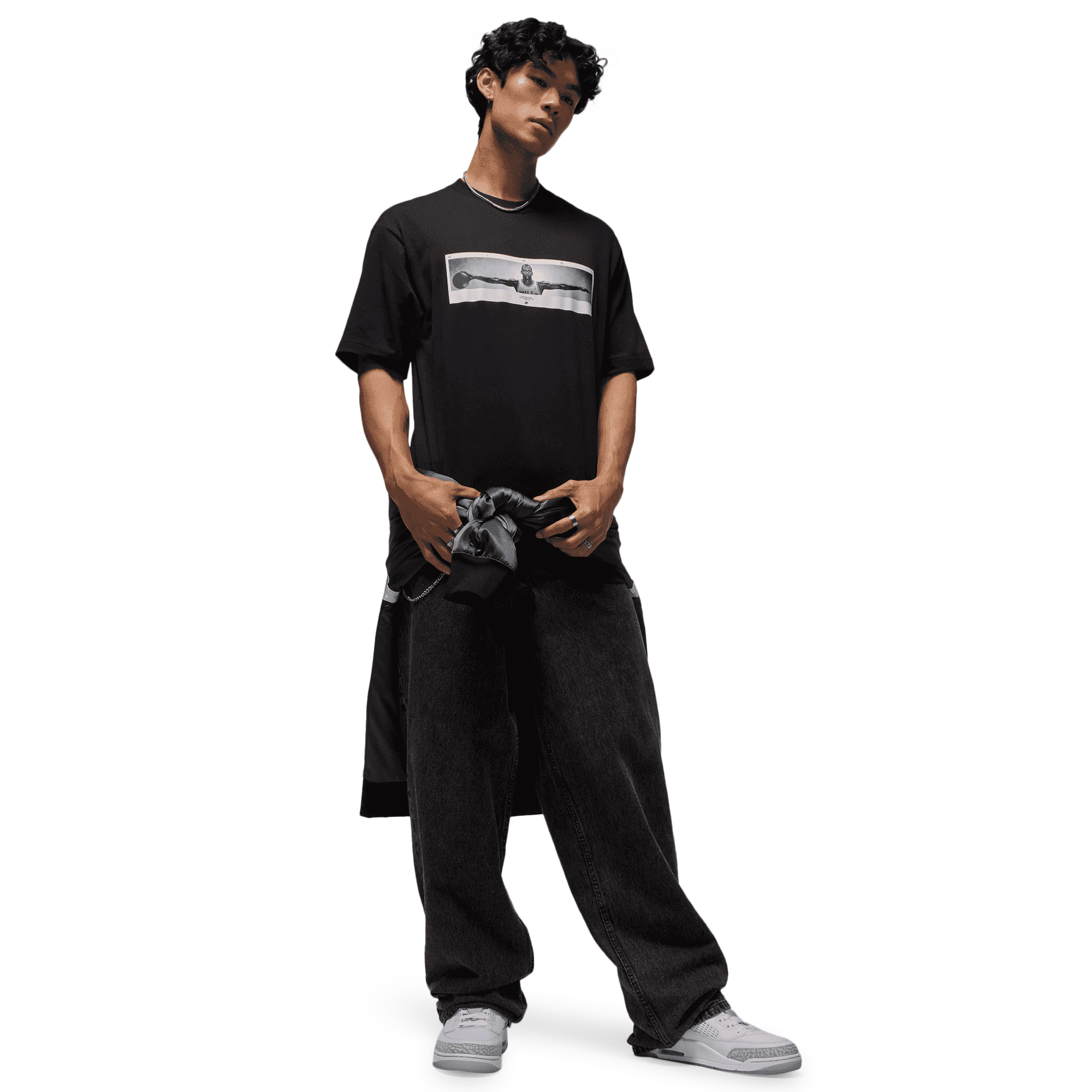 Jordan NC Wings Photo Short Sleeve Crew