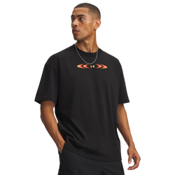 Men's - Under Armour HWT Echo Jet T-Shirt  - Black/Black