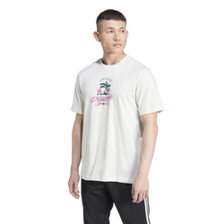 Men's - adidas Originals Leisure League Logo T-Shirt - Multi/Green