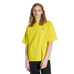 Men's - adidas Shoemaker T-Shirt  - Black/Yellow
