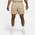 Nike Woven Monogram Flow Shorts  - Men's Black/Khaki