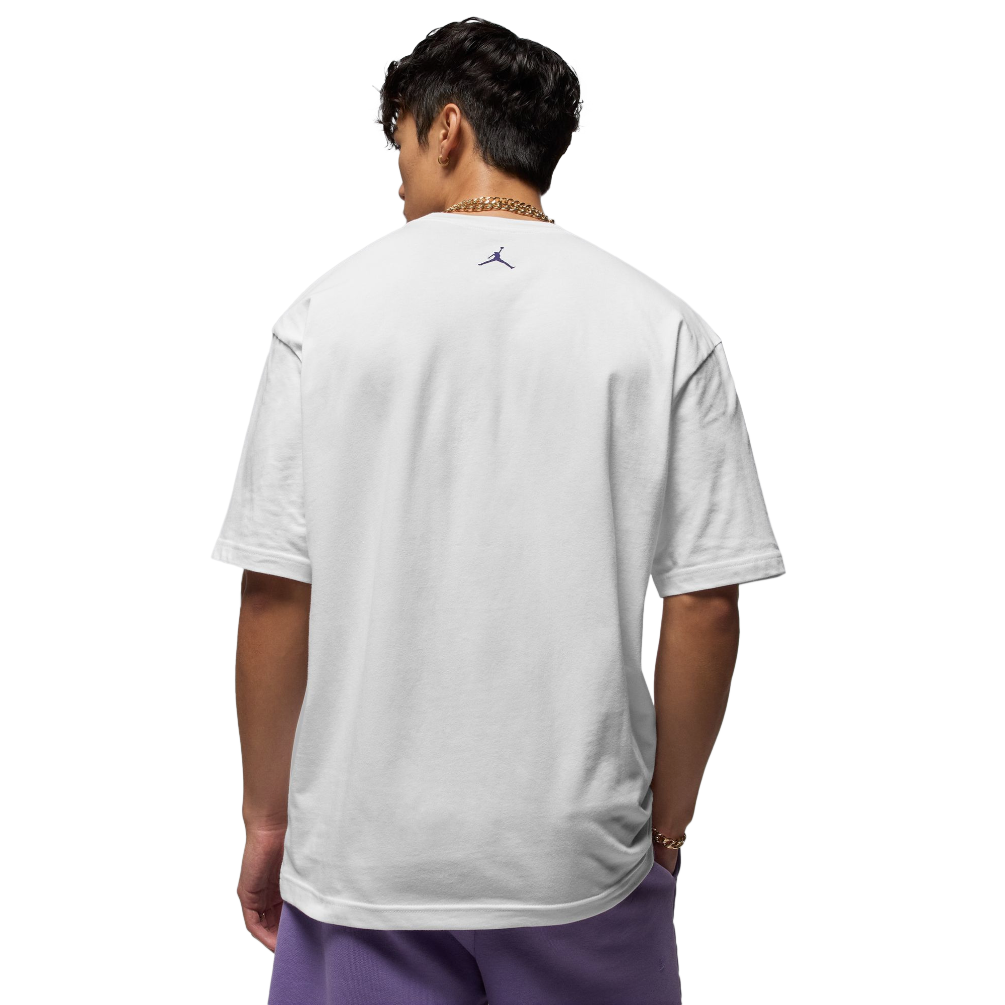 Jordan AJ 5 Grape 85 Crew T-Shirt