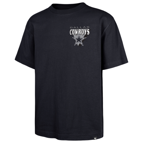 47 Brand Mens NFL Cowboys Under Bar T-Shirt - - Navy