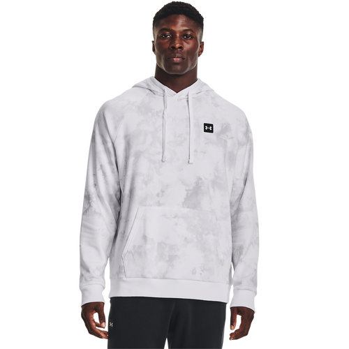 

Under Armour Mens Under Armour Rival Fleece Dye Hoodie - Mens White/White Size L