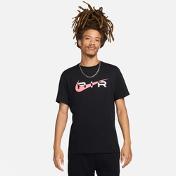 Black nike shirt with pink roses hotsell