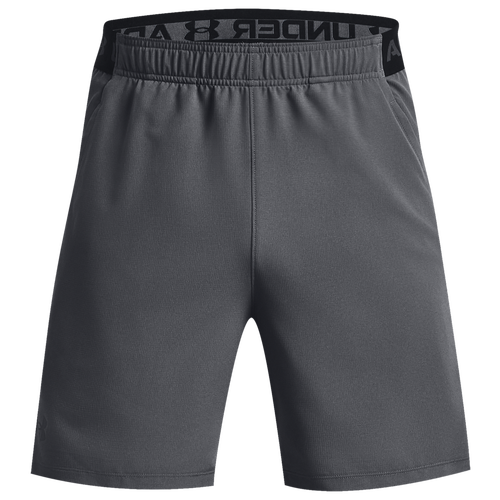 

Under Armour Mens Under Armour Vanish Woven 6" Shorts - Mens Pitch Grey/Black Size XS