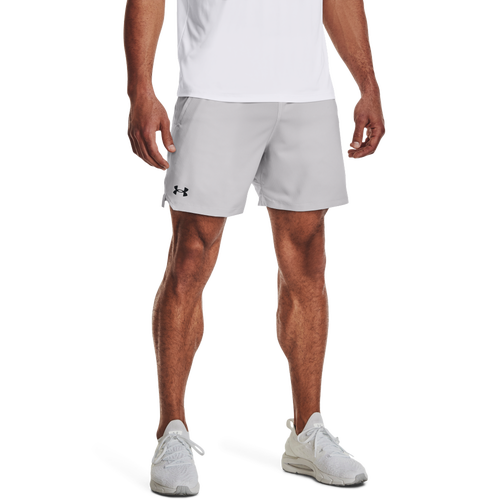 

Under Armour Mens Under Armour Vanish Woven 6" Shorts - Mens Gray/Black Size L