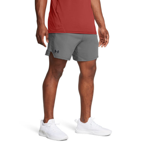 Under Armour Vanish Woven 6" Shorts - Under Armour Castlerock/Black