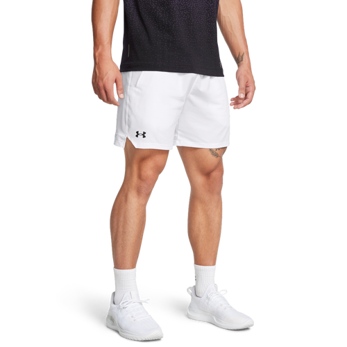 

Under Armour Mens Under Armour Vanish Woven 6" Shorts - Mens White/Black Size M