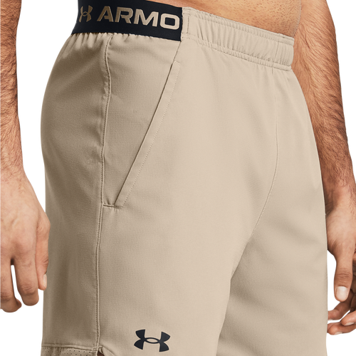 

Under Armour Mens Under Armour Vanish Woven 6" Shorts - Mens Timberwolf Taupe/Black Size 3XL