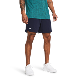 Men's - Under Armour Vanish Woven 6" Shorts - Midnight Navy/Mod Grey