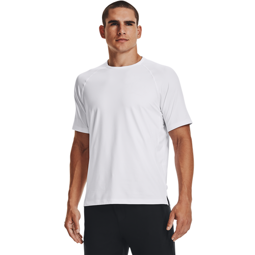 

Under Armour Mens Under Armour Meridian Short Sleeve - Mens White/White Size XXL