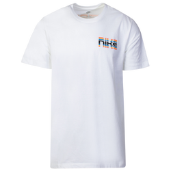 Men's - Nike Short Sleeve Crew Reverb T-Shirt - White/Photo Blue/Sundial