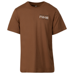 Men's - Nike Short Sleeve Crew Reverb T-Shirt - Light Orewood Brown/Light British Tan/Hemp