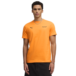 Men's - PUMA McLaren Relaxed Graphic T-Shirt  - Black/Orange