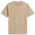 New Balance Oversized Center Chest Emblem Tonal T-Shirt  - Men's Arid Stone