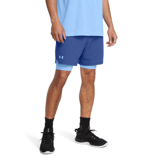 

Under Armour Mens Under Armour Vanish Woven Shorts With Heat Gear - Mens Tech Blue/Horizon Blue/Horizon Blue Size 3XL