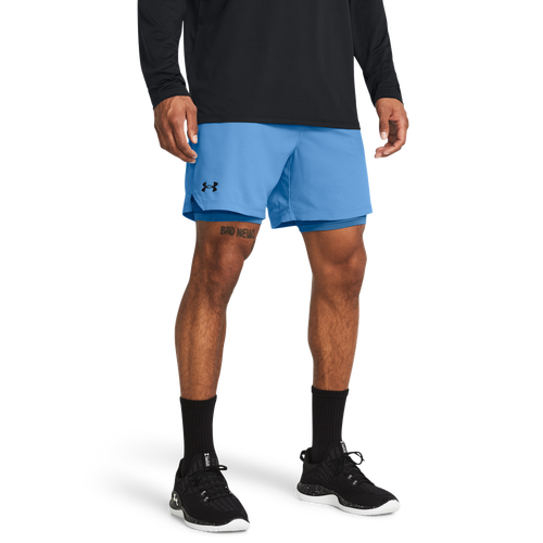 

Under Armour Mens Under Armour Vanish Woven Shorts With Heat Gear - Mens Viral Blue/Photon Blue/Black Size XL