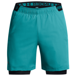 Men's - Under Armour Vanish Woven Shorts With Heat Gear - Circuit Teal/Black/Black