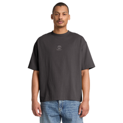 Men's - Timberland Heavyweight Short Sleeve T-shirt  - Black/Black