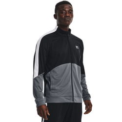 Men's - Under Armour Tricot Fashion Jacket - Noir/Grey