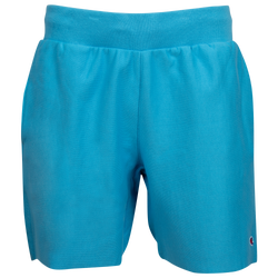 Men's - Champion Reverse Weave 7 Inch Cut Off Shorts  - Blue/Blue