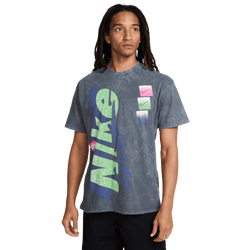 Men's - Nike NSW Vintage M90 OC T-Shirt  - Anthracite/Pink