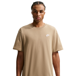 Men's - Nike Max 90 Club T-Shirt  - Beige/White