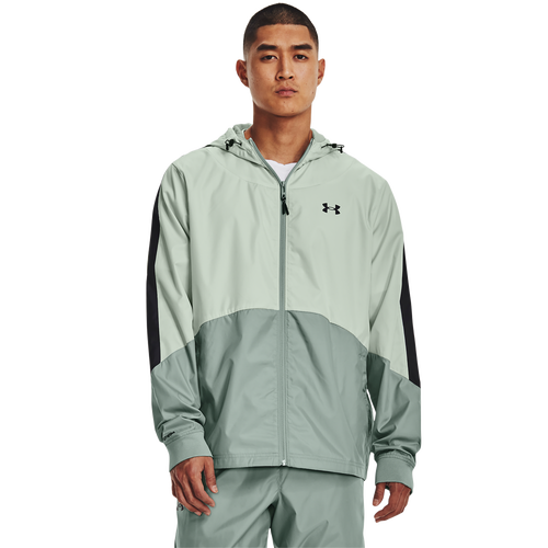 

Under Armour Mens Under Armour Legacy Windbreaker - Mens Opal Green/Illusion Green/Black Size L