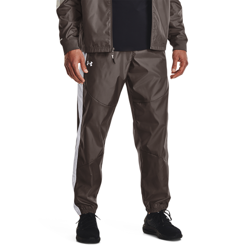 

Under Armour Mens Under Armour Legacy Woven Pants - Mens Fresh Clay/White/White Size XXL