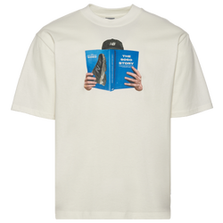 Men's - New Balance Storybook T-Shirt  - Seasalt/Grey