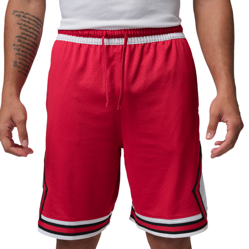 Jordan Men's Dri-FIT SPT 9" Diamond Shorts - Size XL - White/Gym Red