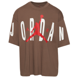 Men's - Jordan Stretch Oversized Short Sleeve Crew  - Palimino