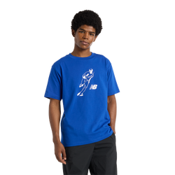 Men's - New Balance Shohei Always On Logo T-Shirt  - Royal Blue/White