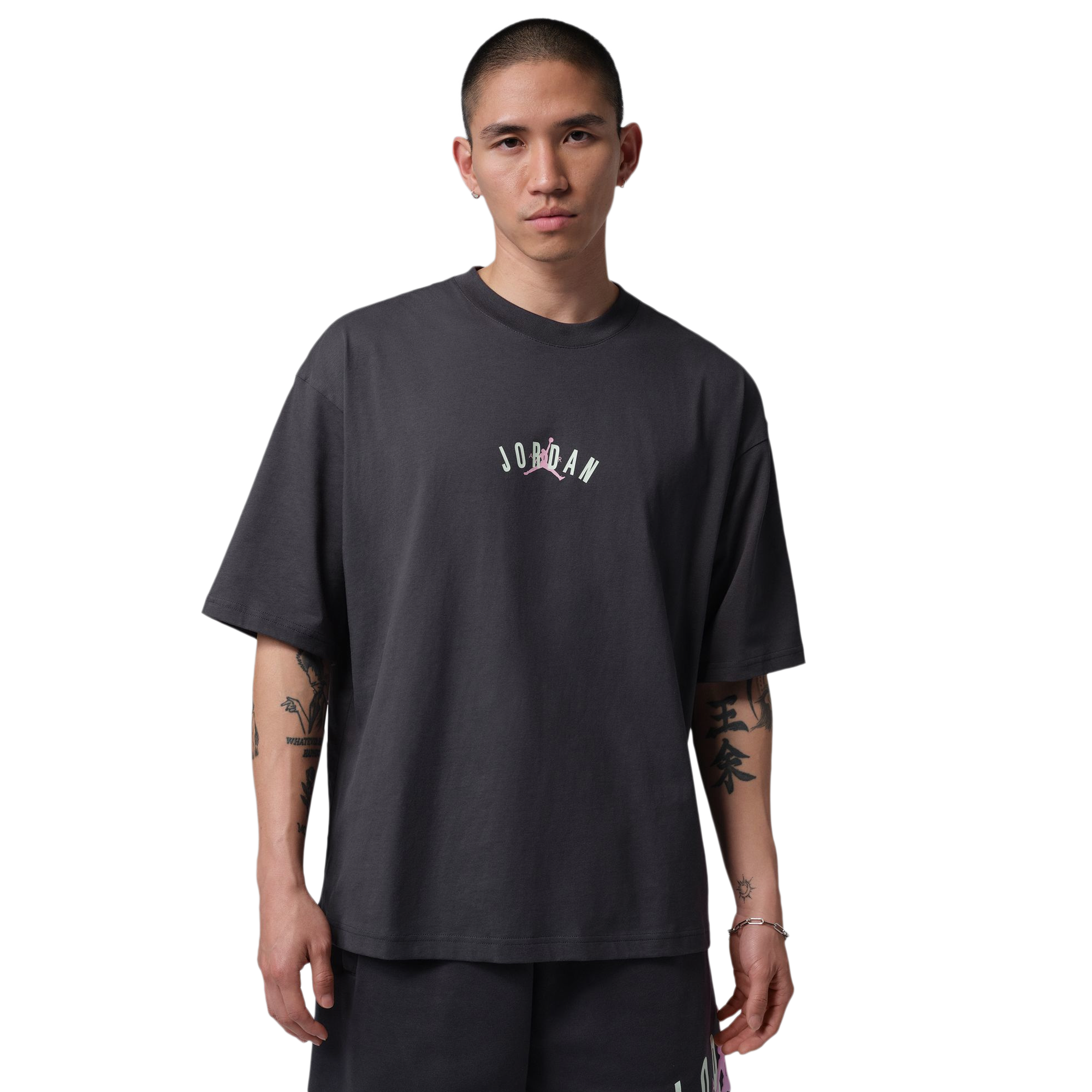 Jordan Back Stretch Oversized Short Sleeve Crew