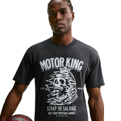 Men's - Nike LeBron James M90 T-shirt  - Black/Multi