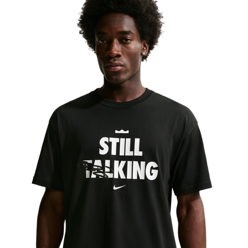 Nike Men's LeBron James T-Shirt Long Sleeve - Size M - Black