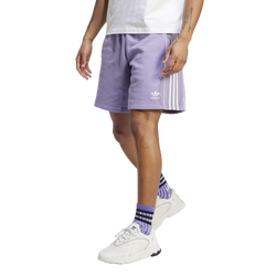 Men's - adidas Originals Adicolor Essential Trefoil Shorts - Purple/White