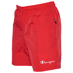 Men's - Champion Nylon Shorts  - Red