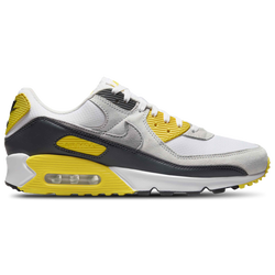 Men's - Nike Air Max 90  - Light Smoke Grey/White/Lightning