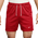 Nike Dri-FIT 5" Mesh Shorts  - Men's University Red/White