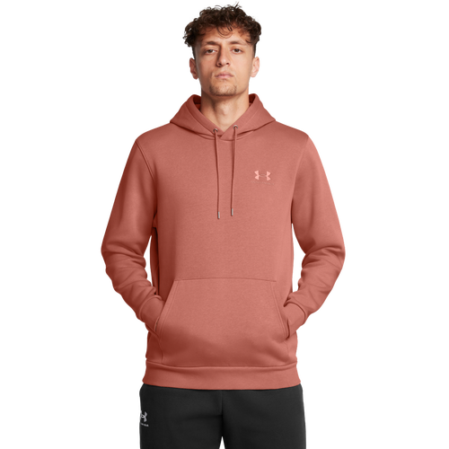 

Under Armour Mens Under Armour Essential Fleece Hoodie - Mens Canyon Pink/Canyon Pink Size XL